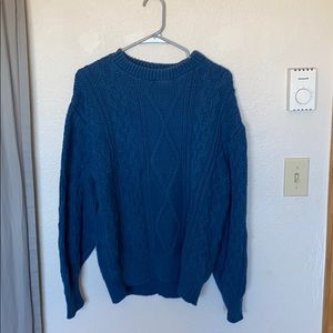 Vintage blue sweater
